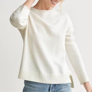 Jenni Kayne Sweater Ivory XS Extra Small